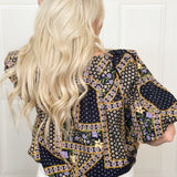 Stay Focused On Florals Blouse