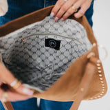 Suede Talk Hobo Bag