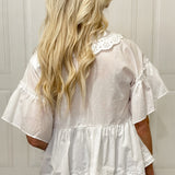 Summer Breeze Eyelet Blouse