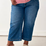 The Vintage Muse Wide Leg Crop Jean