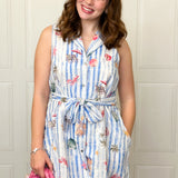 Seaside Strollin’ Shirt Dress