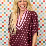 Merlot Moments Blouse