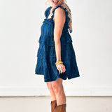 Happy Tears Denim Mini Dress
