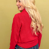 Where Do We Begin Striped Cardigan