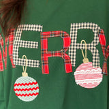 Plaid Tidings Sweatshirt