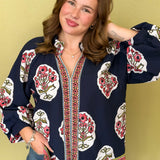 The Bloomline Blouse