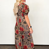 Crushing on Florals Midi Dress