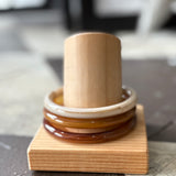 Cocoa Trio Bangle Set