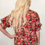 In For Fall Blooms Blouse