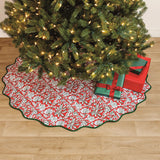 Quilted Christmas Tree Skirt