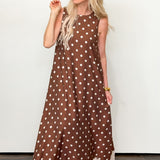Dotty About You Midi Dress