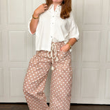 Don't Forget The Dots Barrel Pant