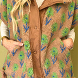 The Cozy Blossom Vest