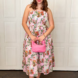 Fan of Flowers Midi Dress