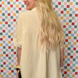 Talking Time Dolman Blouse