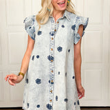 Behind The Denim Dress
