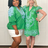 Perfect In Palms Blouse