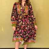 Petal Poetry Midi Dress