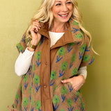 The Cozy Blossom Vest