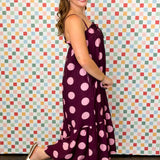 She’s Spot On Midi Dress