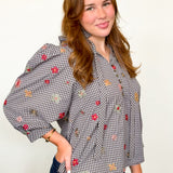 Here For The Season Blouse