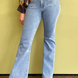 Time Stands Still Flare Jean