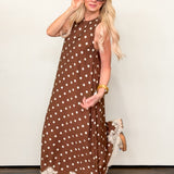 Dotty About You Midi Dress