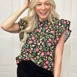 Tested & True To Florals Blouse