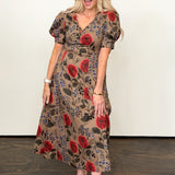 Crushing on Florals Midi Dress
