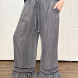 Shades Of Denim Cropped Pant