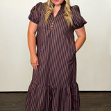Midday Mood Striped Dress