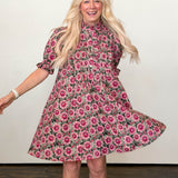 Fast Floral Lover Mini Dress