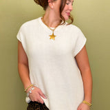 Who Wants The Scoop Knit Top