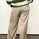 Drop Into Dots Satin Pant