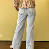 She Handles It Well Wide Leg Jean