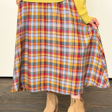 Mad About Plaid Skirt