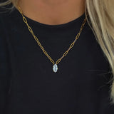 Sparkle In Her Eye Necklace