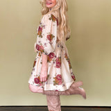 Blessed In Blooms Mini Dress