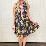 Splash of Fresh Flowers Dress