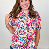 Petite Peony Blouse