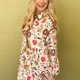 Vanilla Blossom Mini Dress