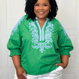 Perfect In Palms Blouse