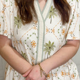 Palm Paradise Babydoll Dress