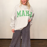 Lucky Tile Reversible Sweatshirt