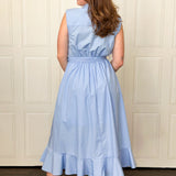 The Coastal Knot Wrap Dress