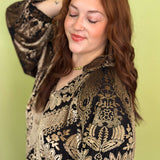 The Luxe Lady Velvet Blouse