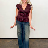 Plum Perfect Vest