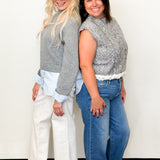 Braided Babe Cable Knit Vest