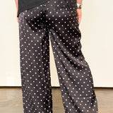 Drop Into Dots Satin Pant