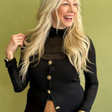 It's In The Buttons Vest